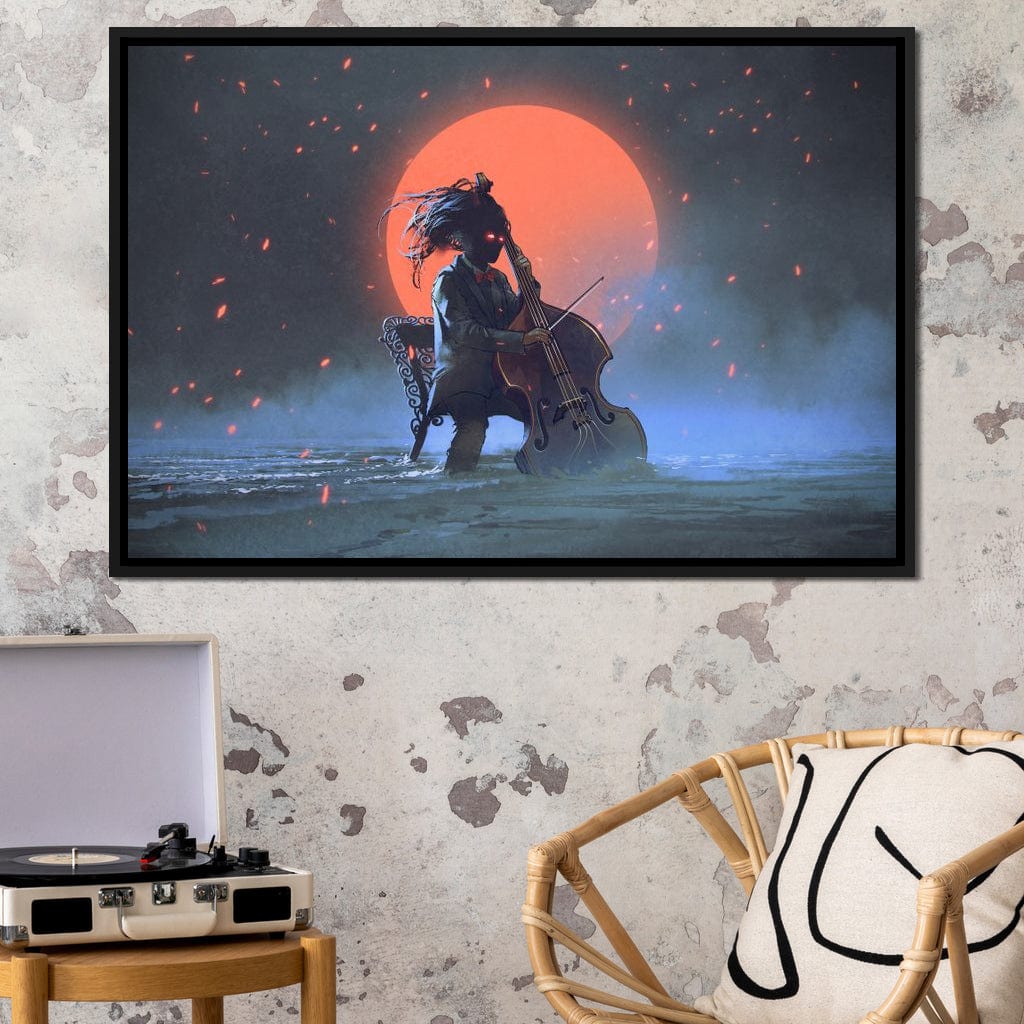 Mysterious Man Playing the Cello - Image 9