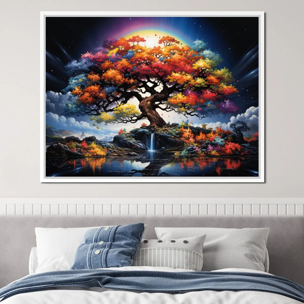 Mystic Rainbow Tree Twilight - Image 6