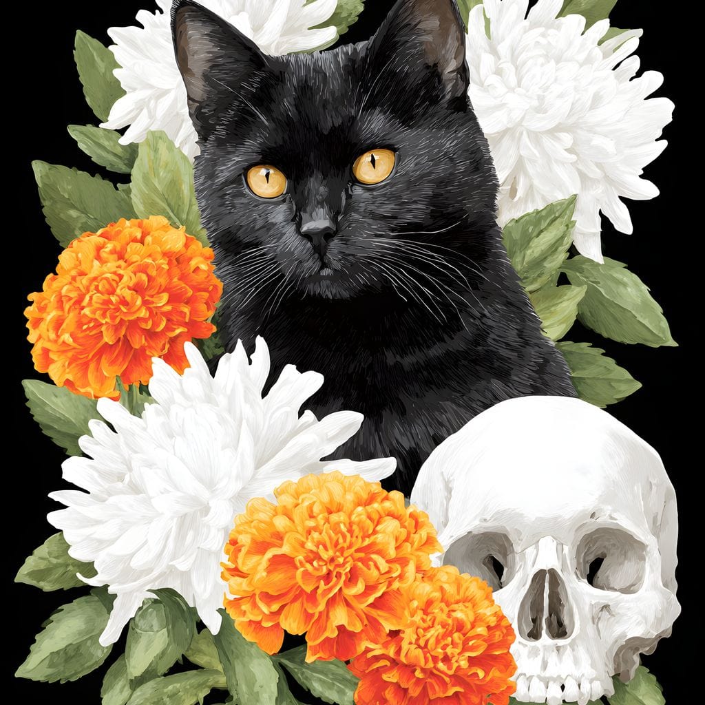 Nocturnal Feline Memento Bouquet - Image 13