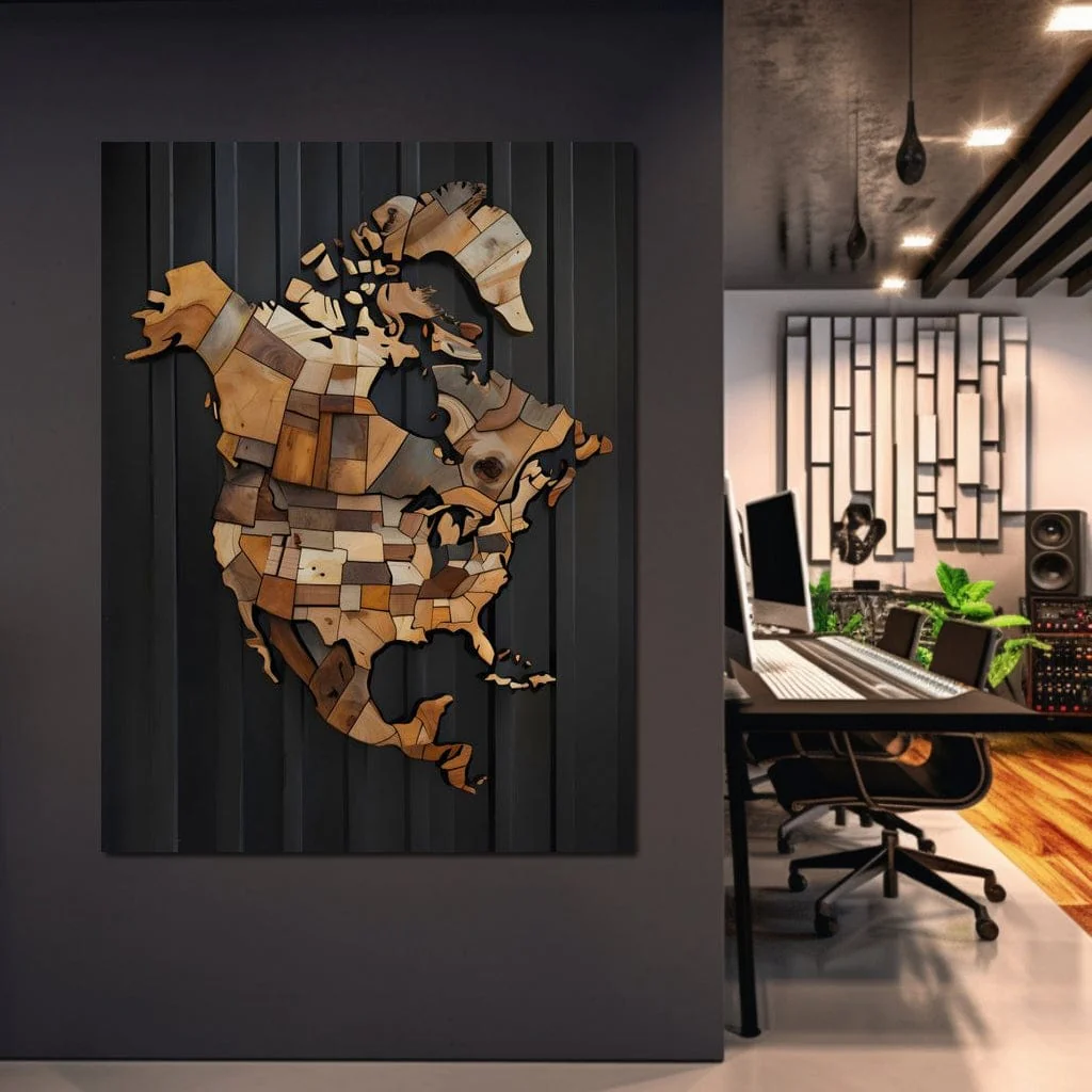 North America & Canada Wooden Art - Johanjjf - Image 8