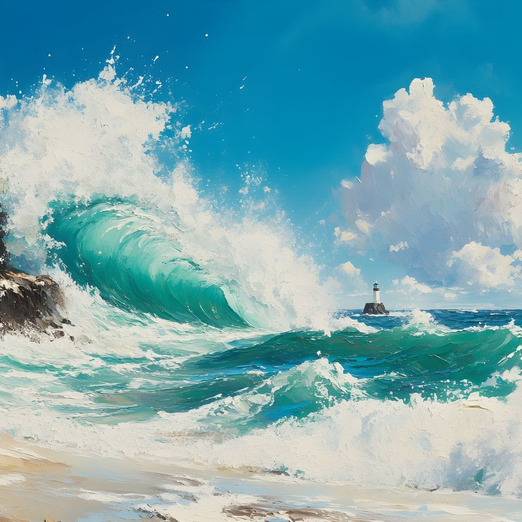 Ocean's Mighty Embrace - Image 13