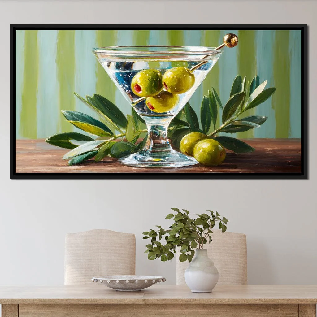 Olive Martini Still Life Delight - Image 4