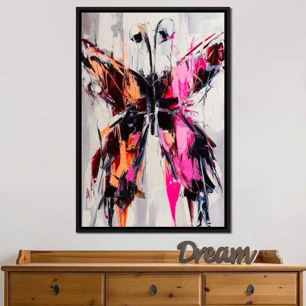 Orange & Pink Butterfly - Image 10