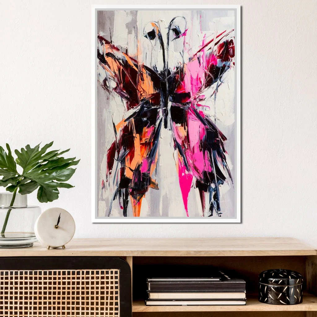 Orange & Pink Butterfly - Image 18