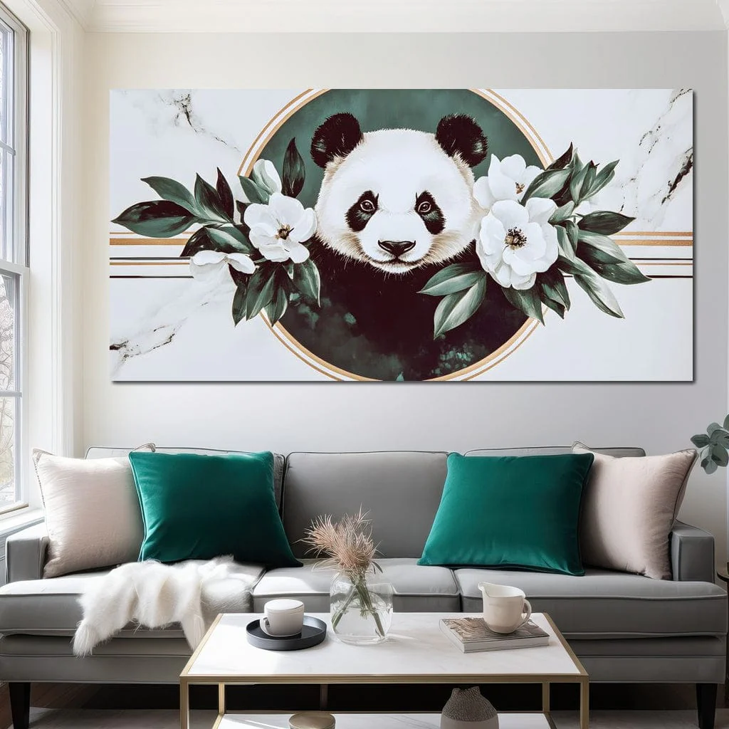 Panda Reverie Floral Embrace - Image 12