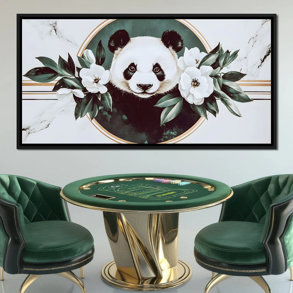 Panda Reverie Floral Embrace - Image 2