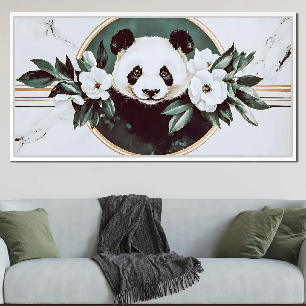 Panda Reverie Floral Embrace - Image 5