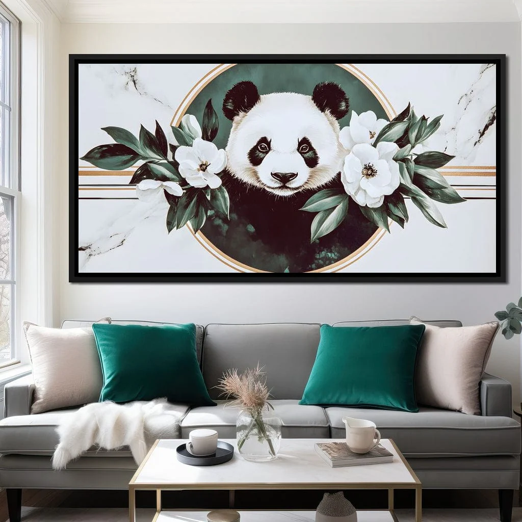 Panda Reverie Floral Embrace - Image 9