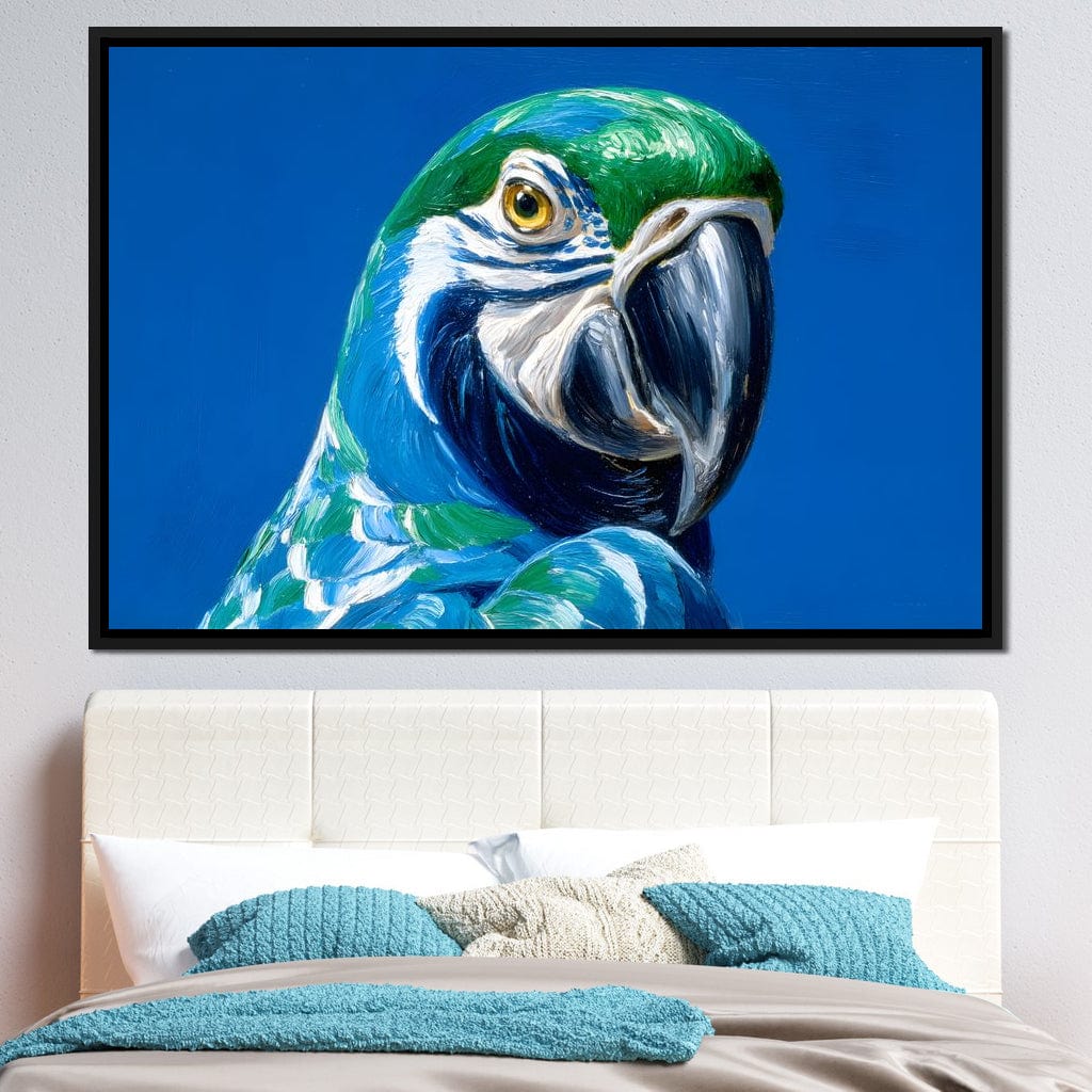 Parrot Portrait Vibrant View - Image 4