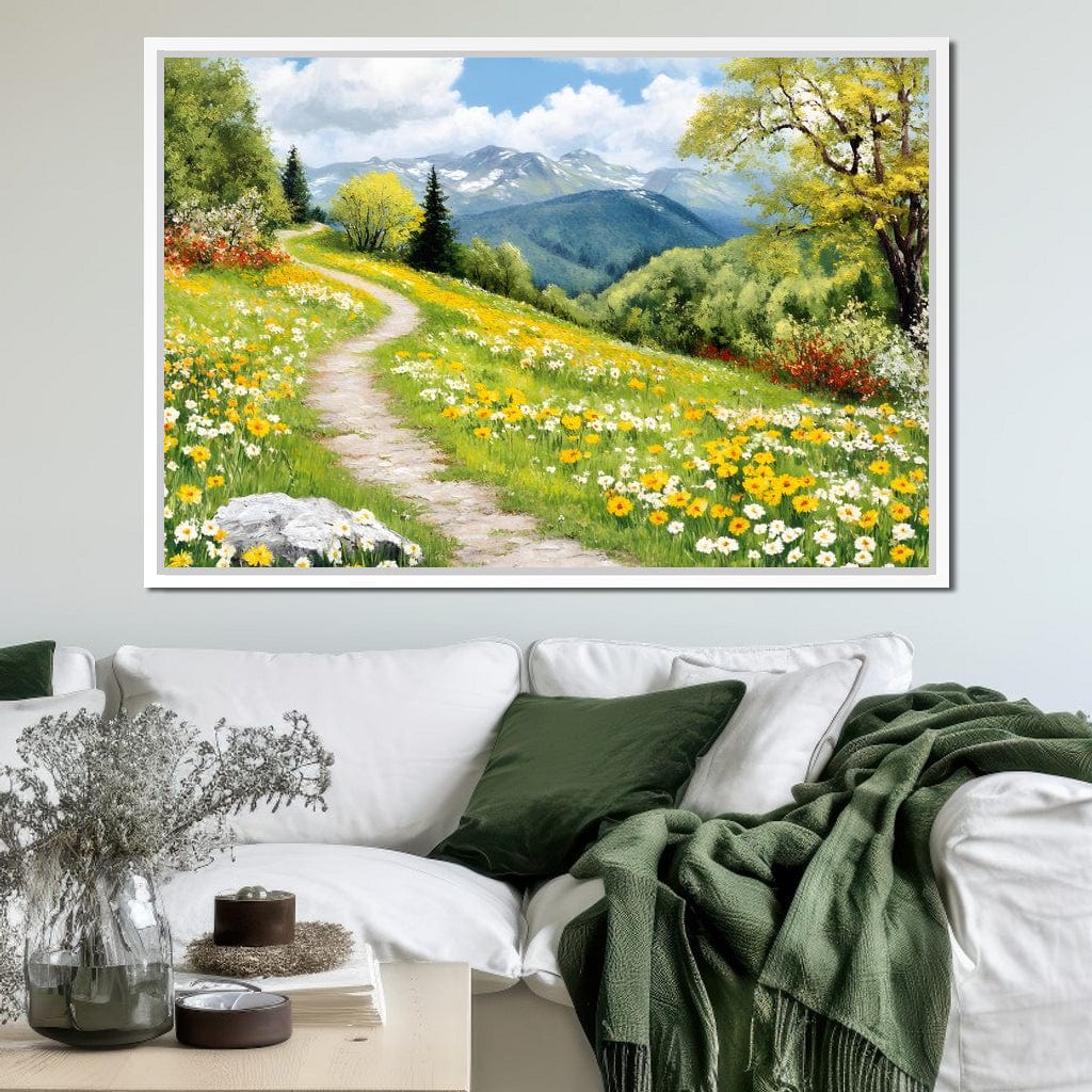 Path Through Floral Meadow - Image 11
