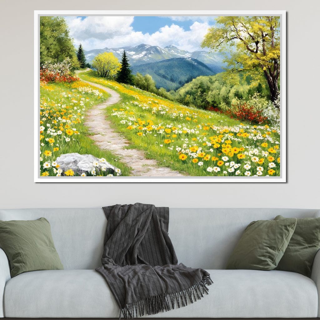 Path Through Floral Meadow - Image 12
