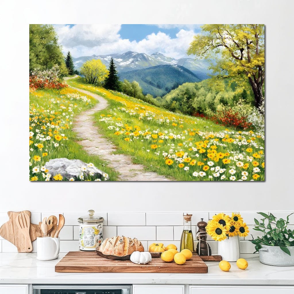 Path Through Floral Meadow - Image 9