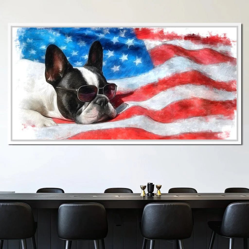 Patriotic Pooch Dreaming Freedom - Image 10