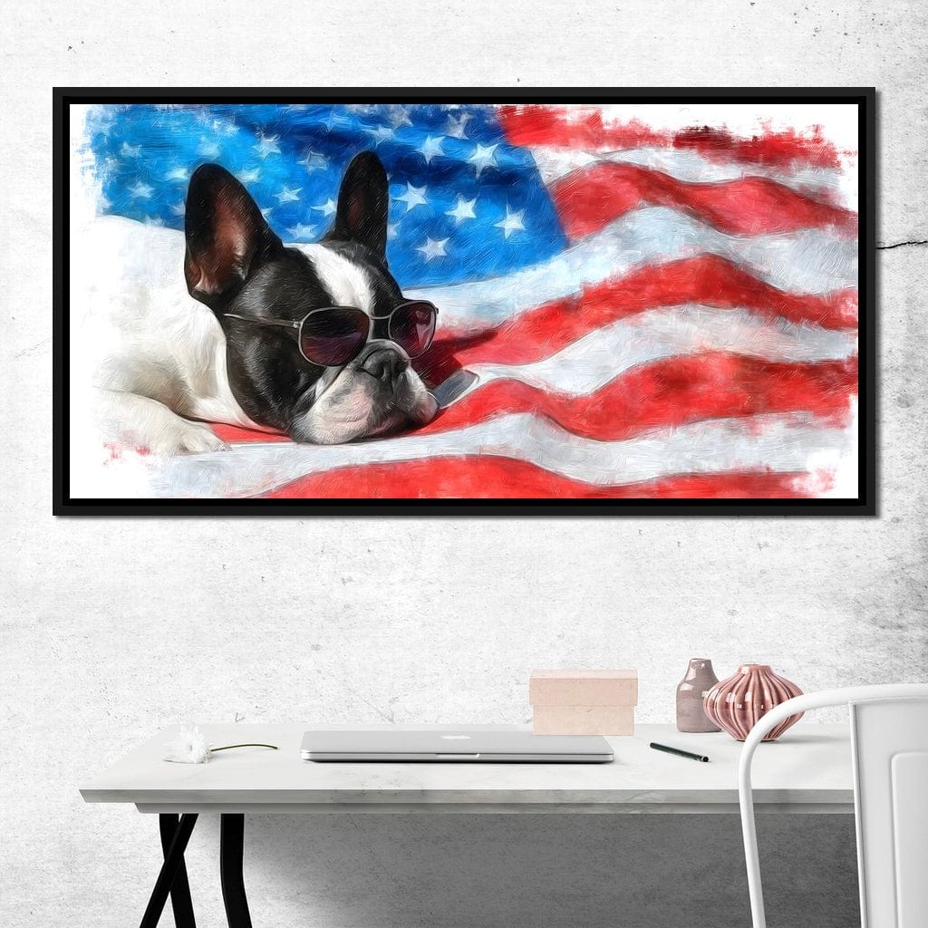 Patriotic Pooch Dreaming Freedom - Image 4
