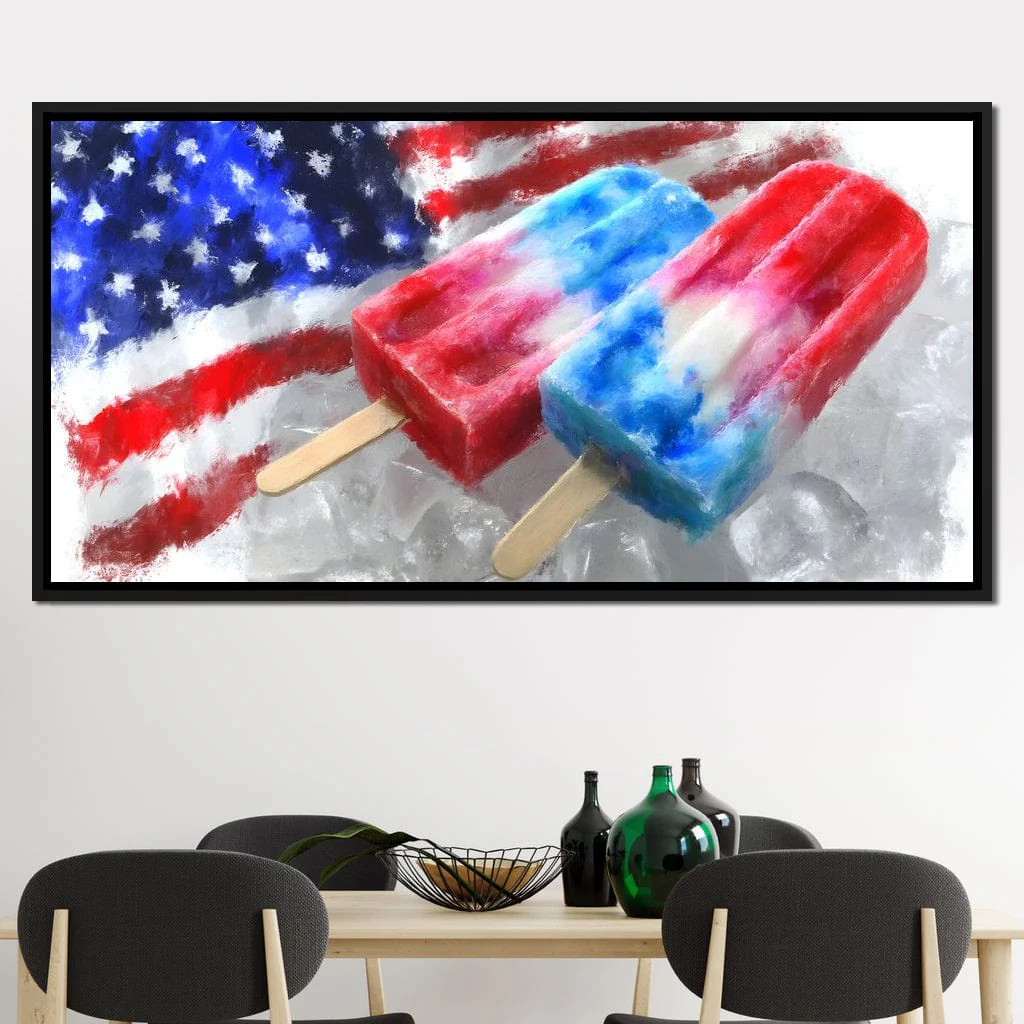 Patriotic Popsicle Delight