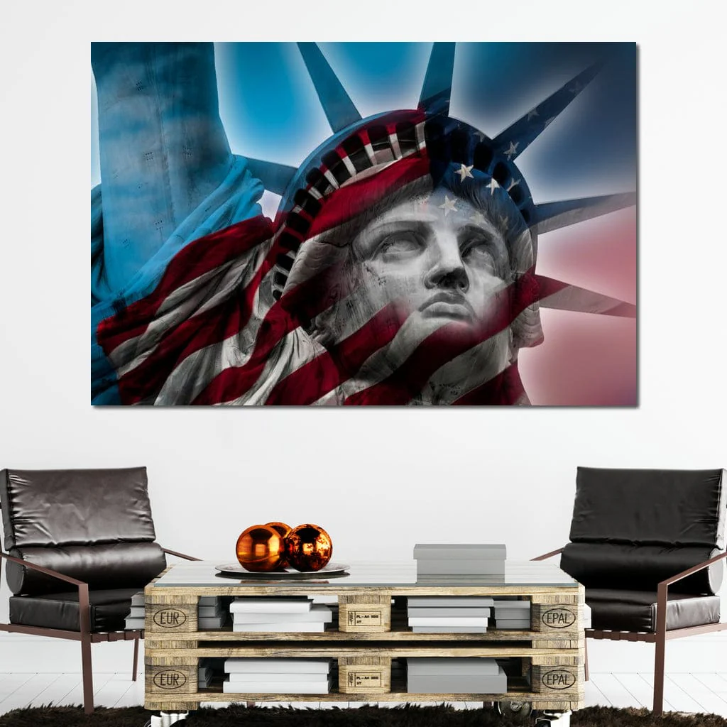 Patriotic Statue of Liberty - Image 2