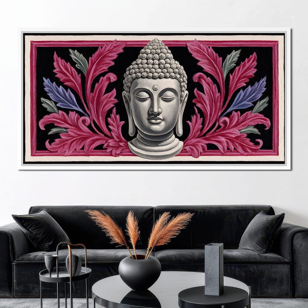 Peaceful Buddha Floral Tranquil Zen - Image 11
