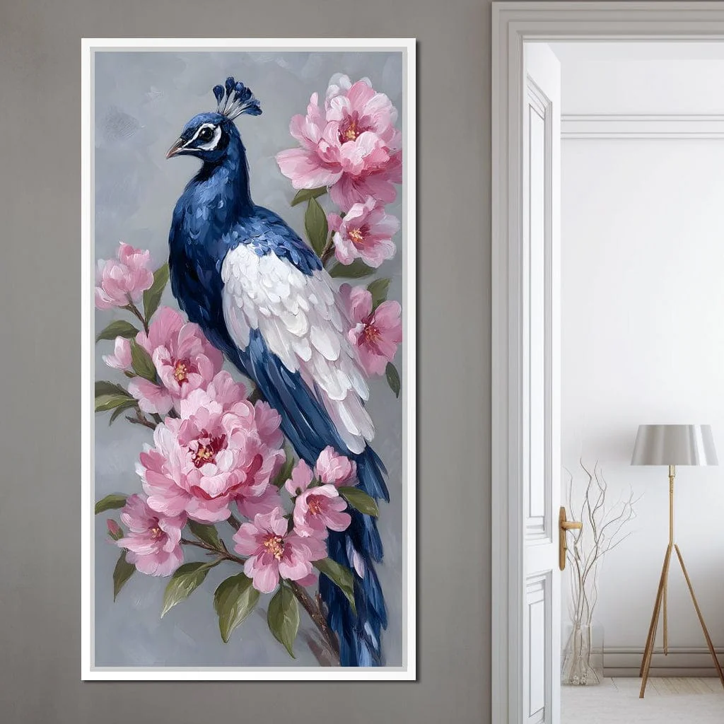 Peacock Among Blossoms - Image 11
