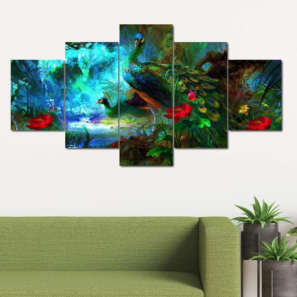 Peacock Painting - Image 4