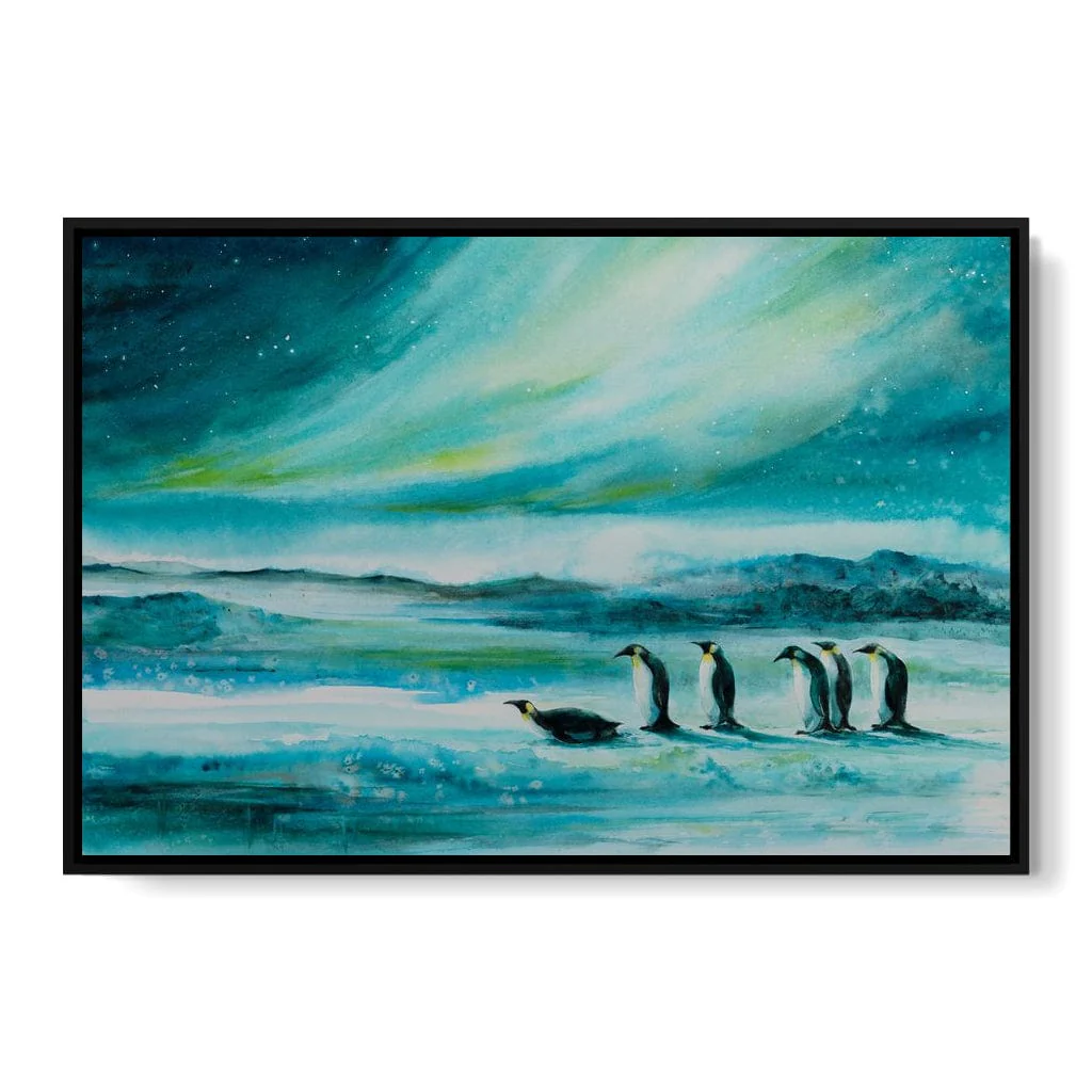 Penguins Under the Aurora Borealis - Image 20