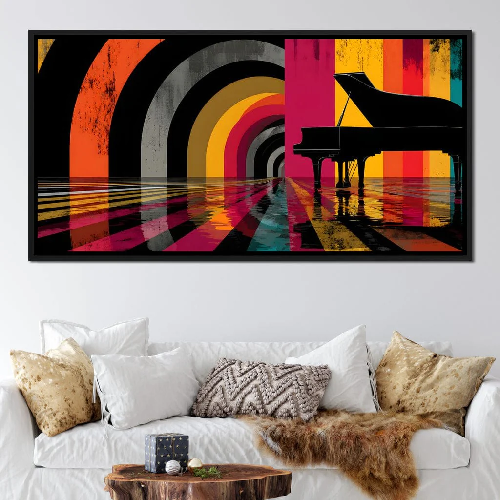 Piano Reflections in Color - Image 4