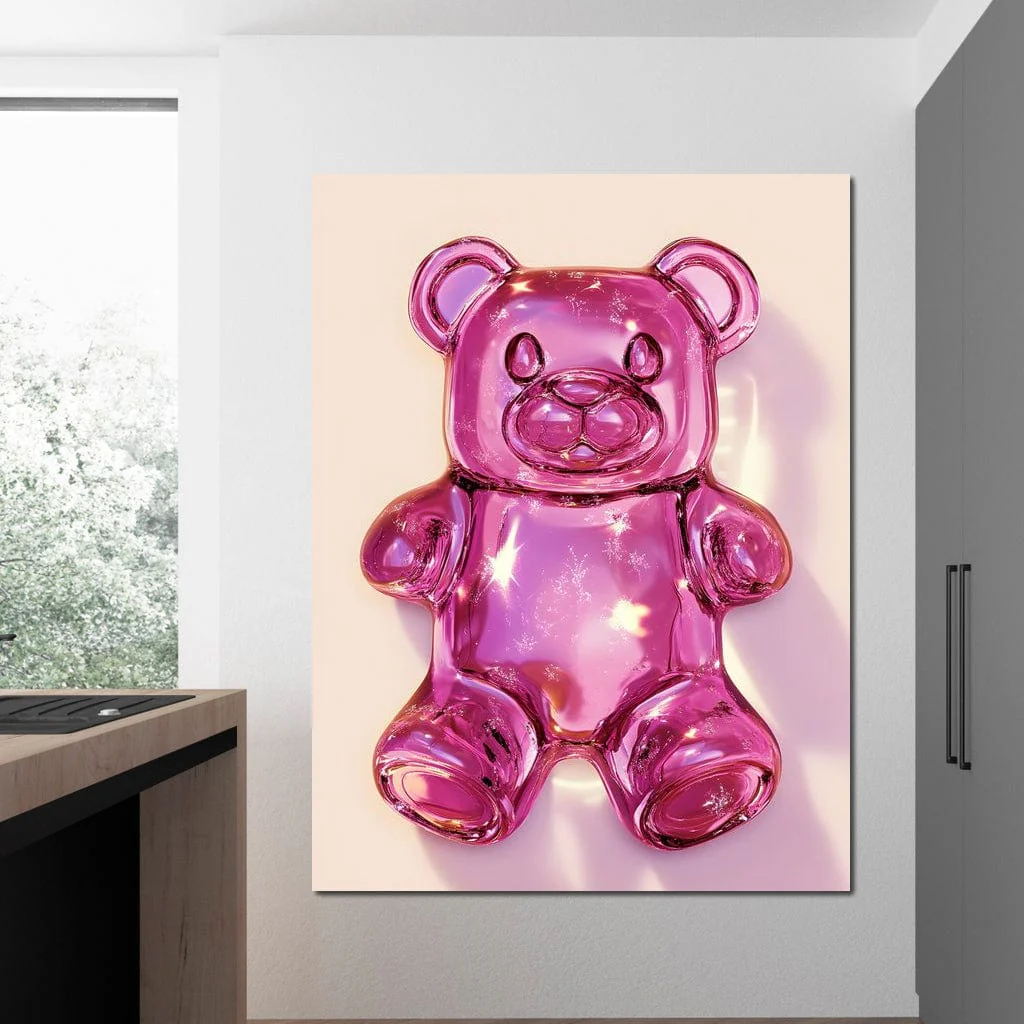Pink Bear Gummy - Image 6