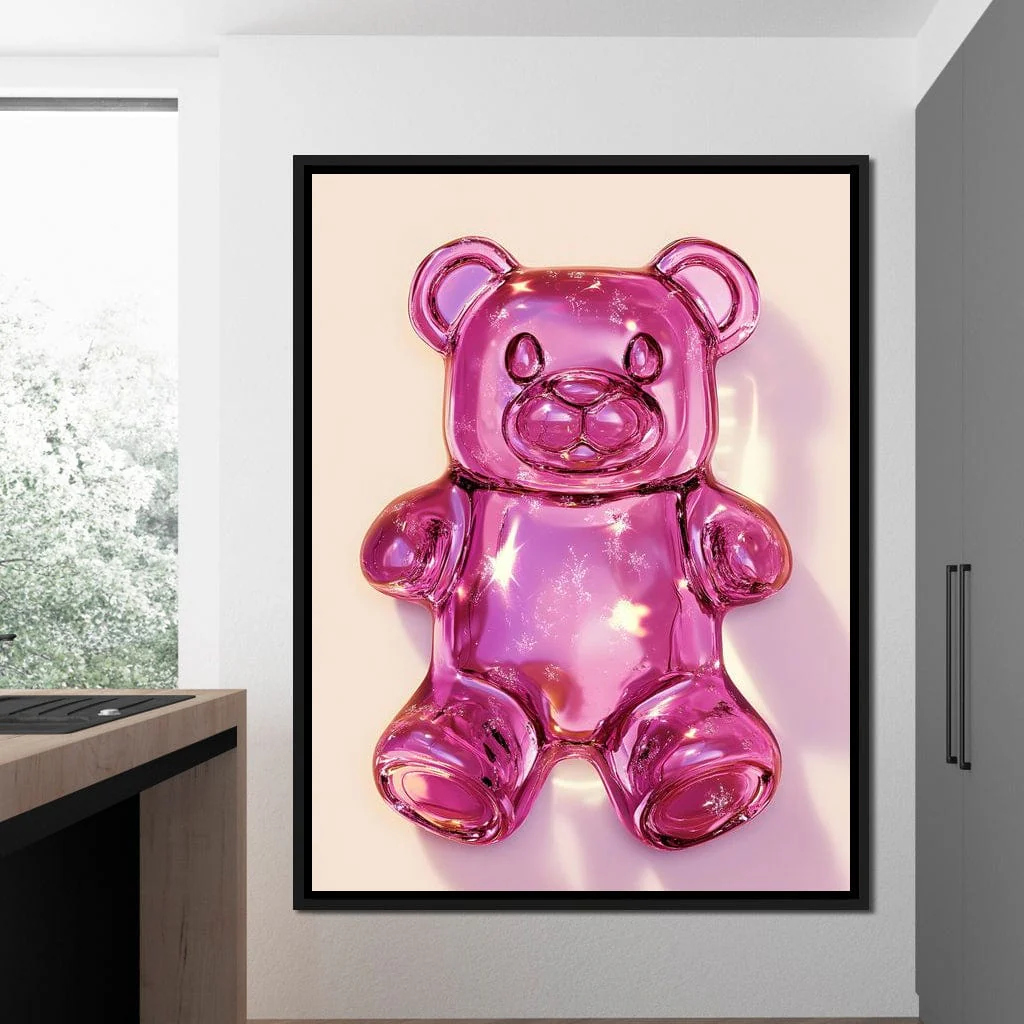 Pink Bear Gummy - Image 9