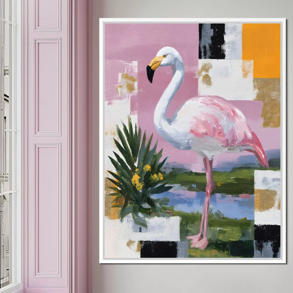 Pink Flamingo Modern Blocks - Image 2