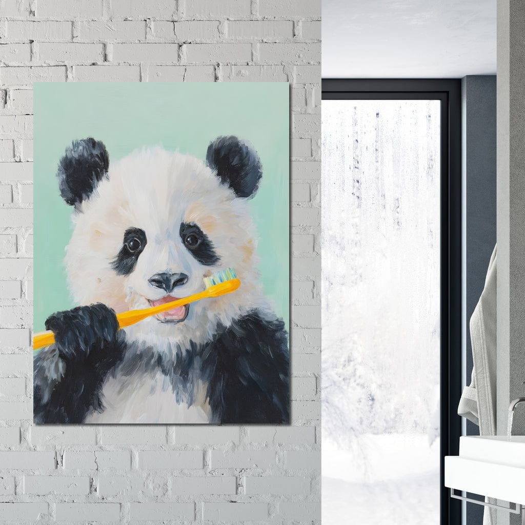 Playful Panda Toothbrush Moment - Image 5