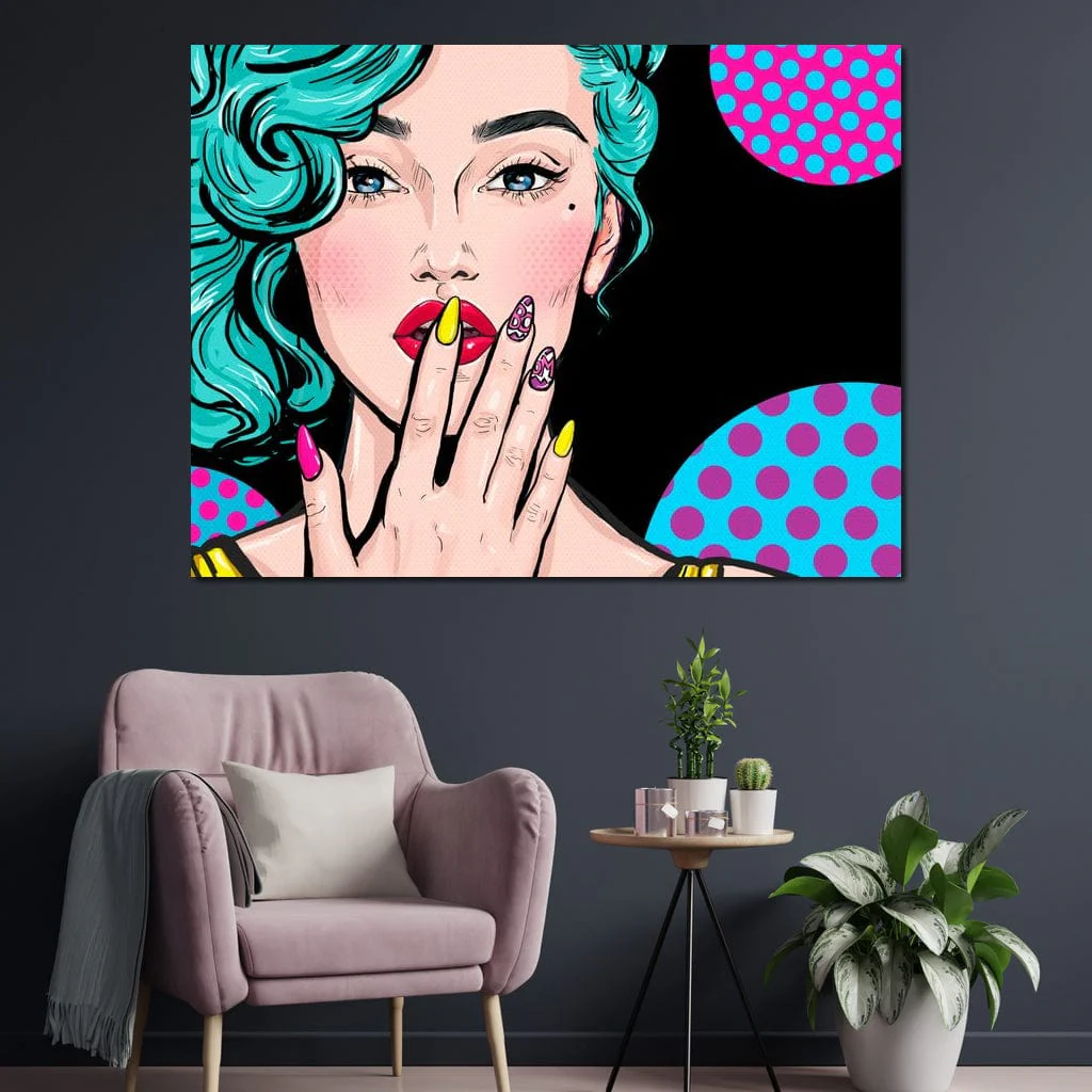 Pop Art Lady - Image 4