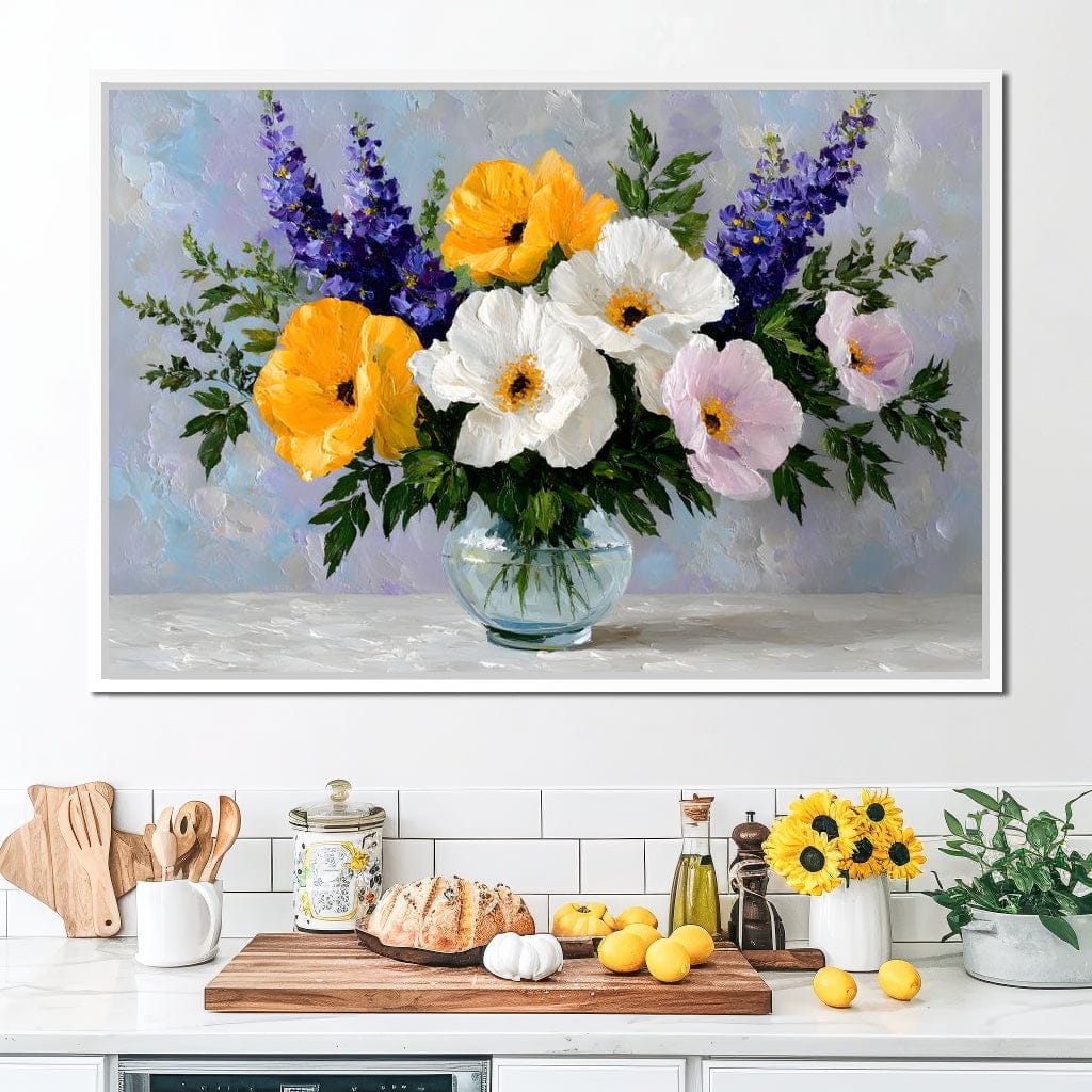 Poppy Bouquet With Lupines - Image 12
