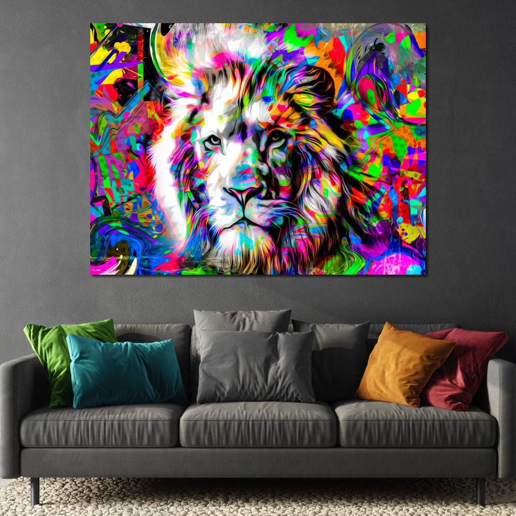 Psychedelic Lion - Image 5