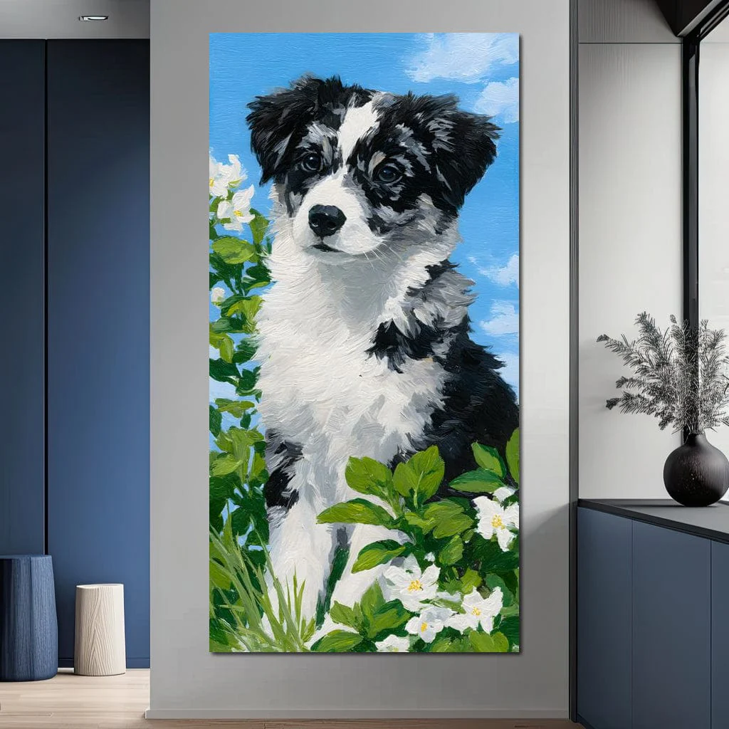 Puppy Dreams in Spring Meadows - Image 8