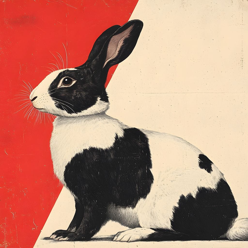 Rabbit's Geometric Poise - Image 13