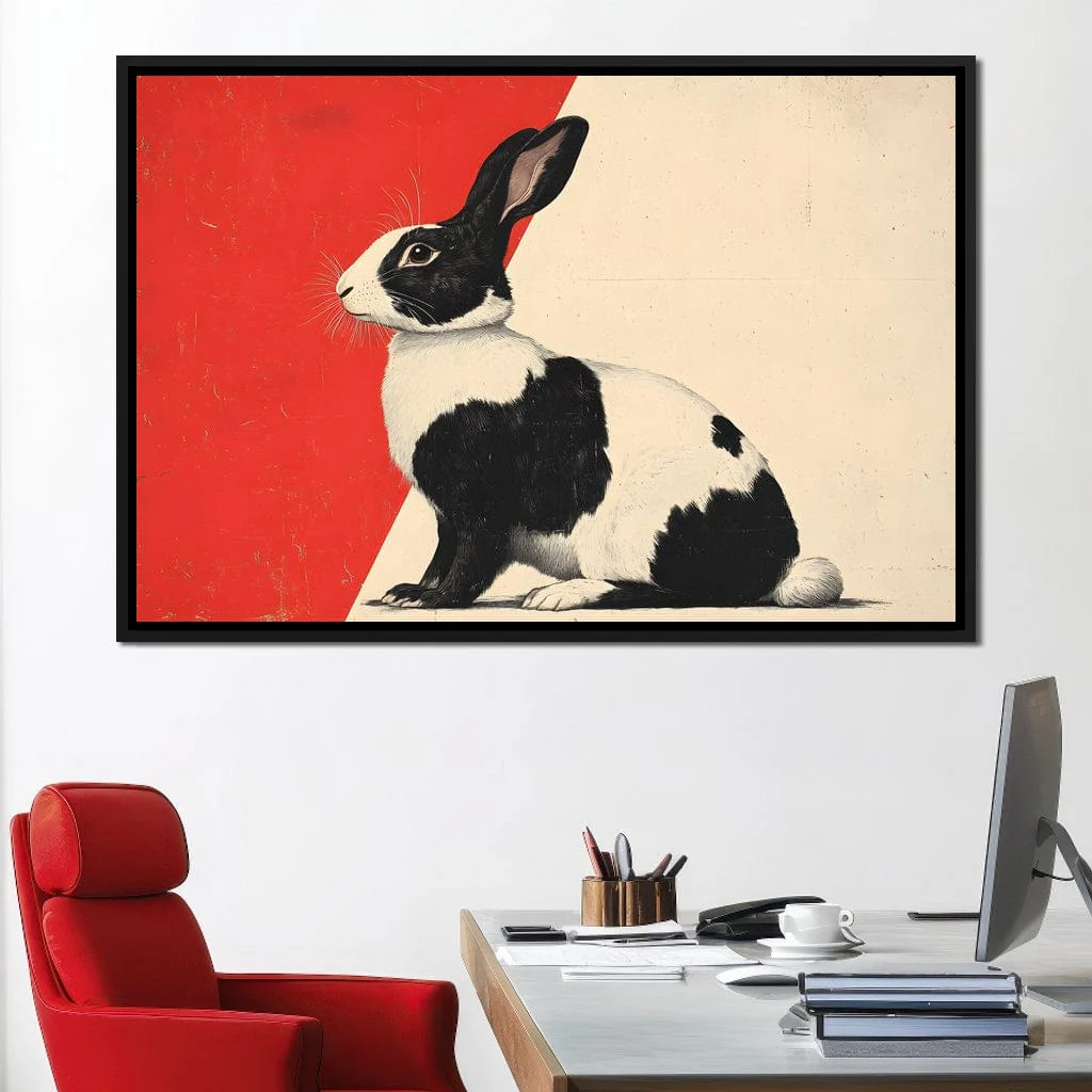 Rabbit's Geometric Poise - Image 3