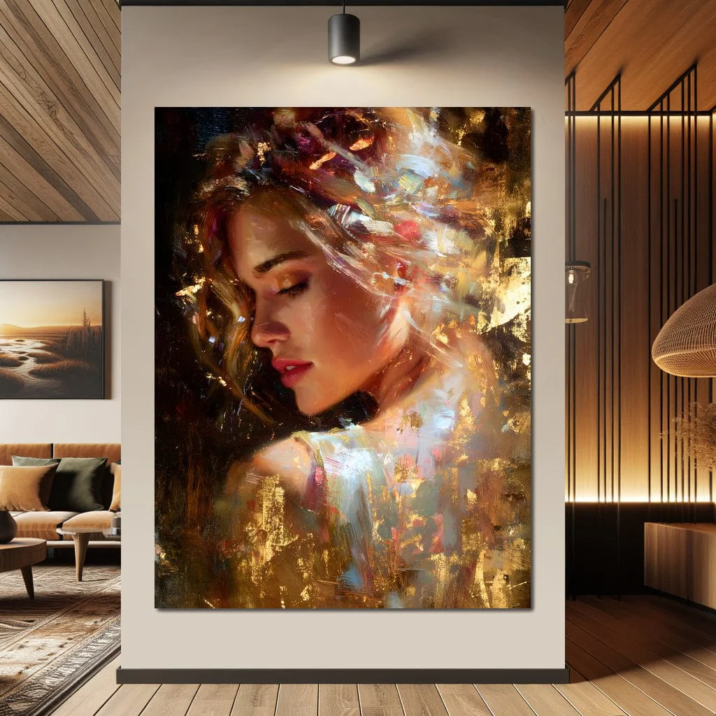 Radiant Brushstrokes Of Grace - Image 4
