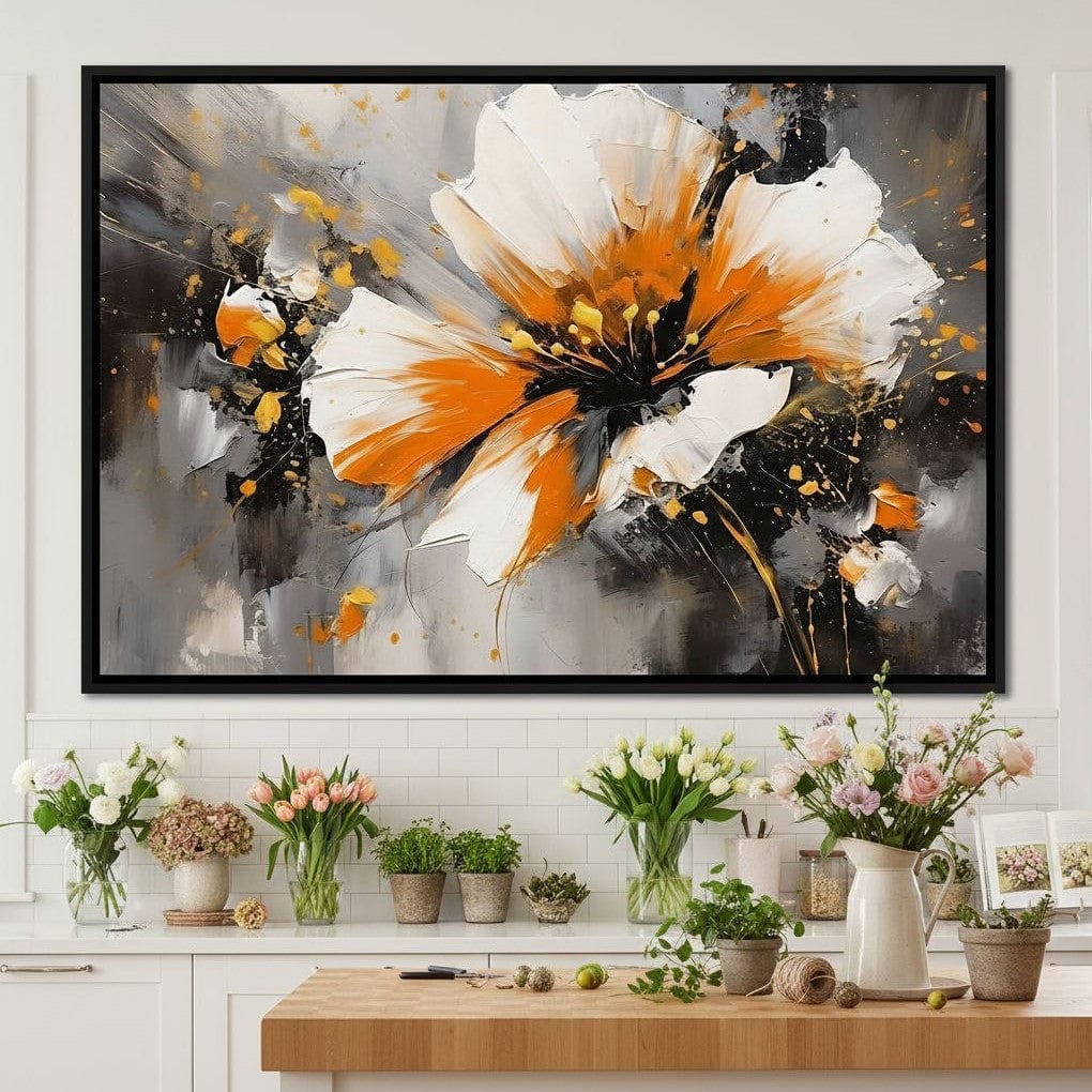 Radiant Floral Tempest