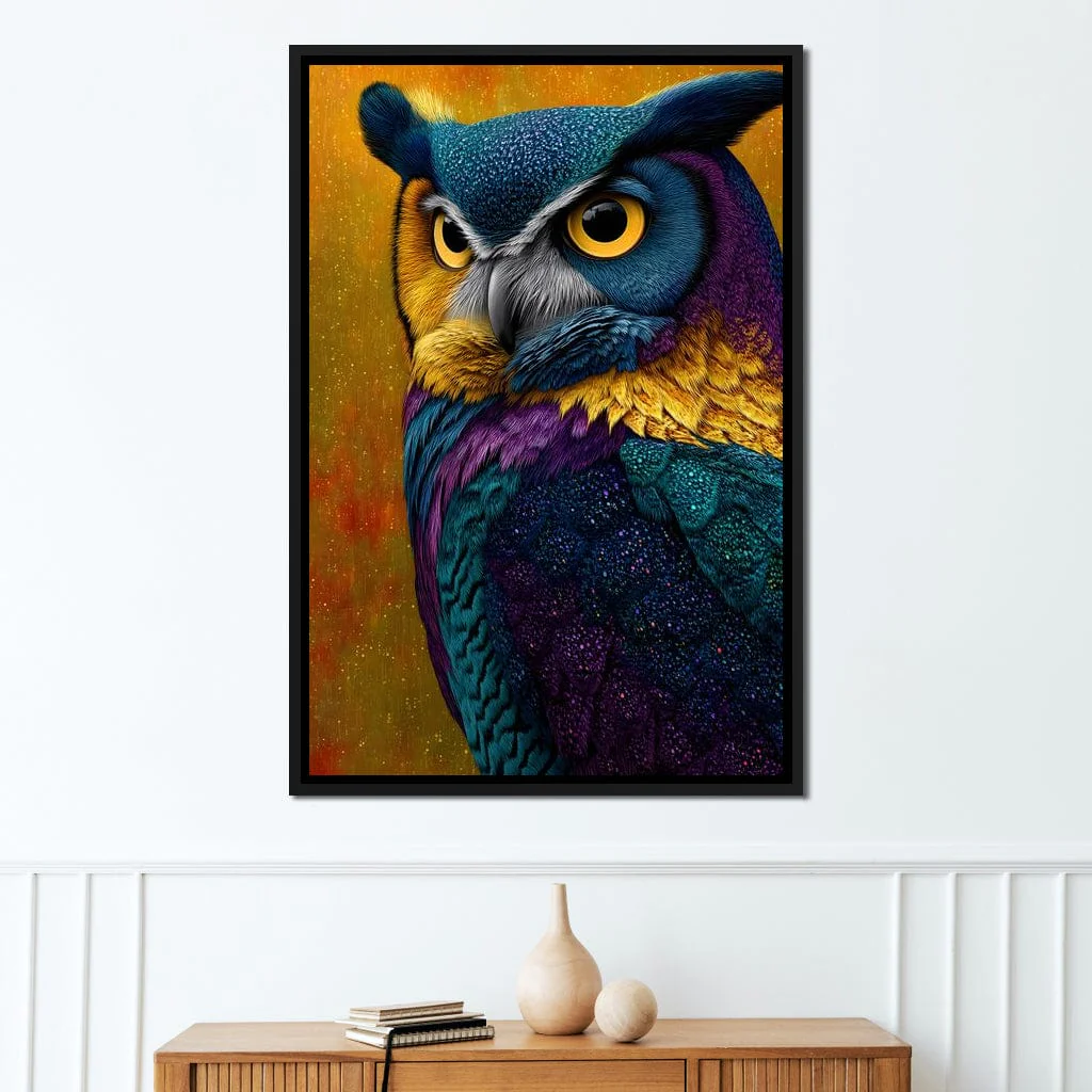 Radiant Nocturnal Guardian Owl - Image 12