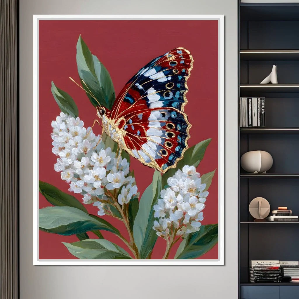 Radiant Papilio Over Floral Boughs - Image 11