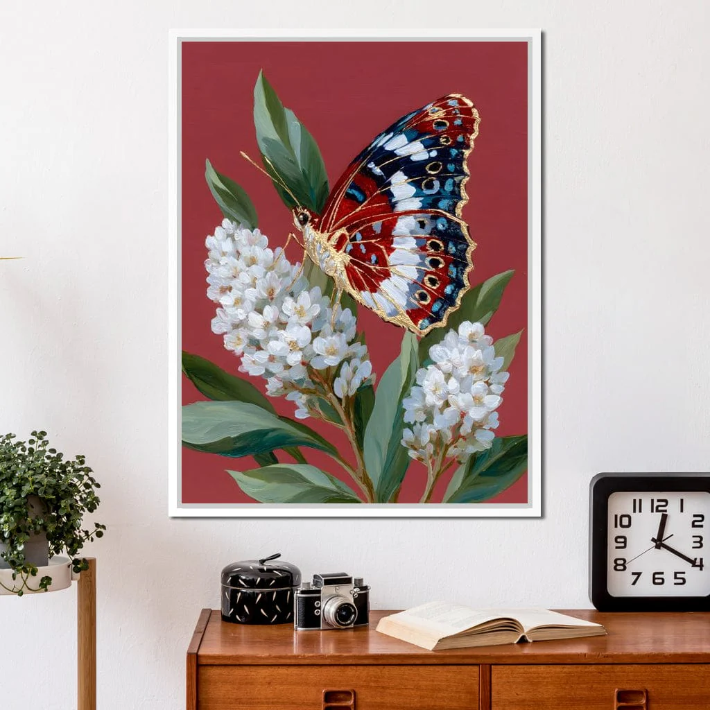 Radiant Papilio Over Floral Boughs - Image 12
