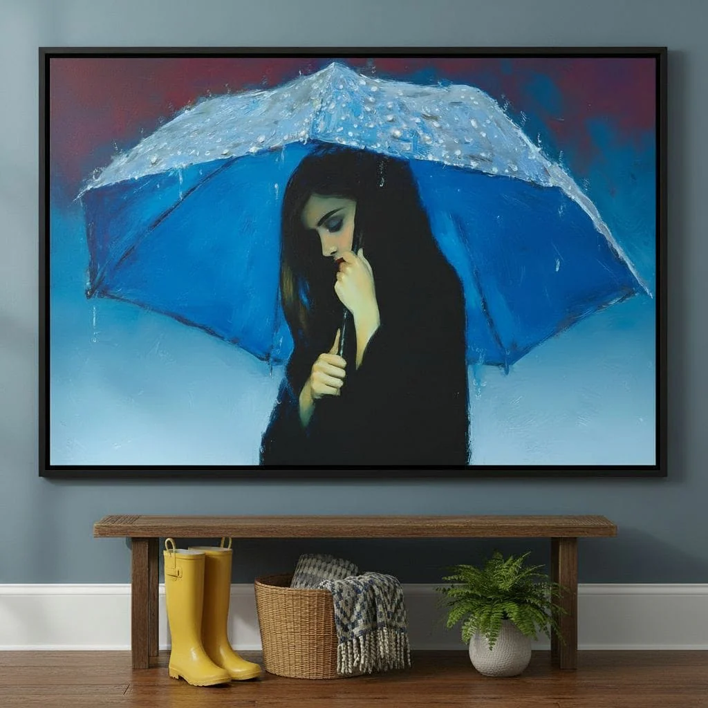 Rainbound Reverie Blue Shelter