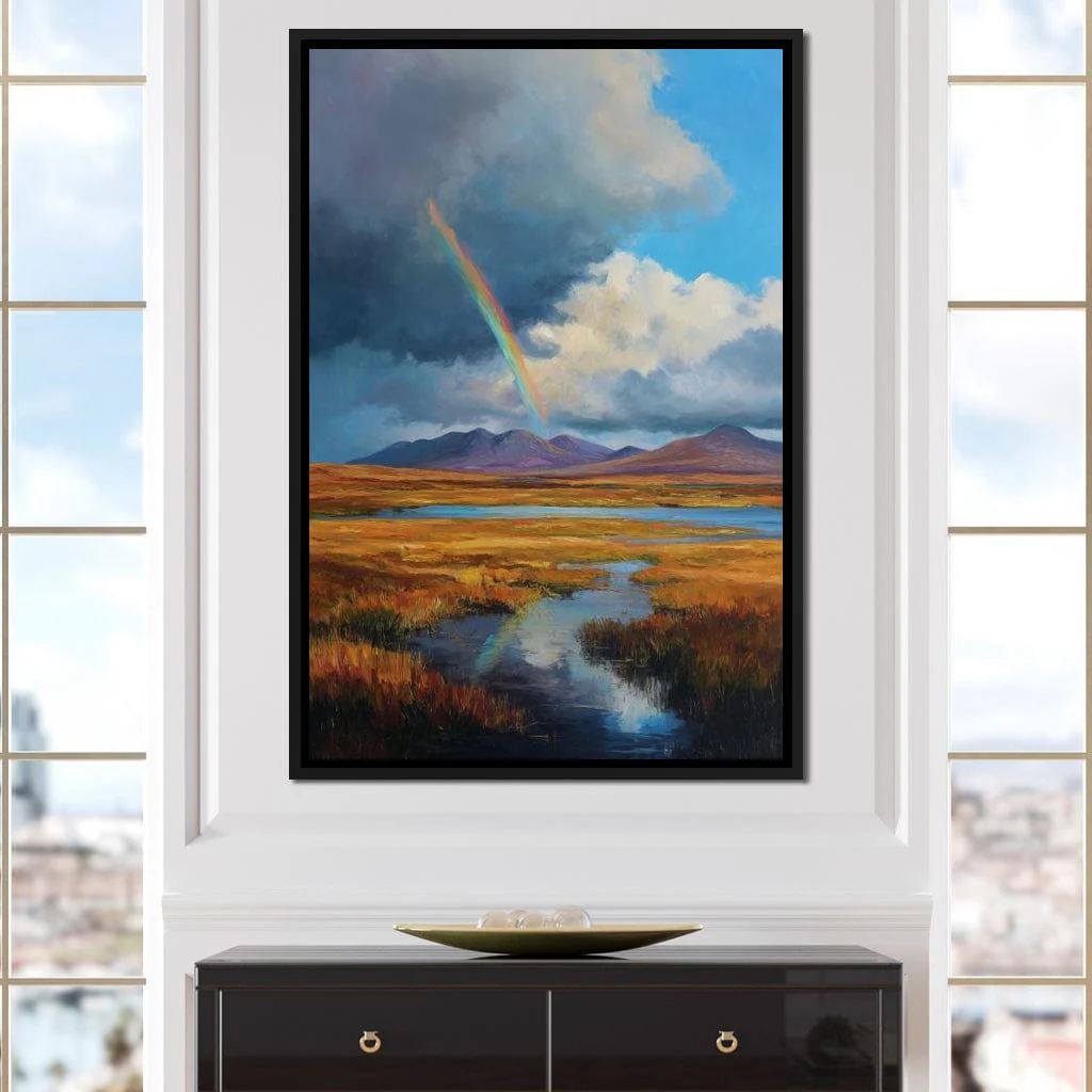 Rainbow Over Highland Moorland - Image 11