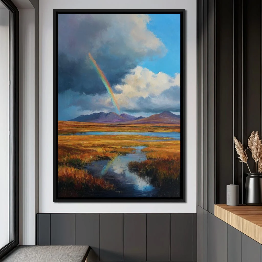 Rainbow Over Highland Moorland - Image 12