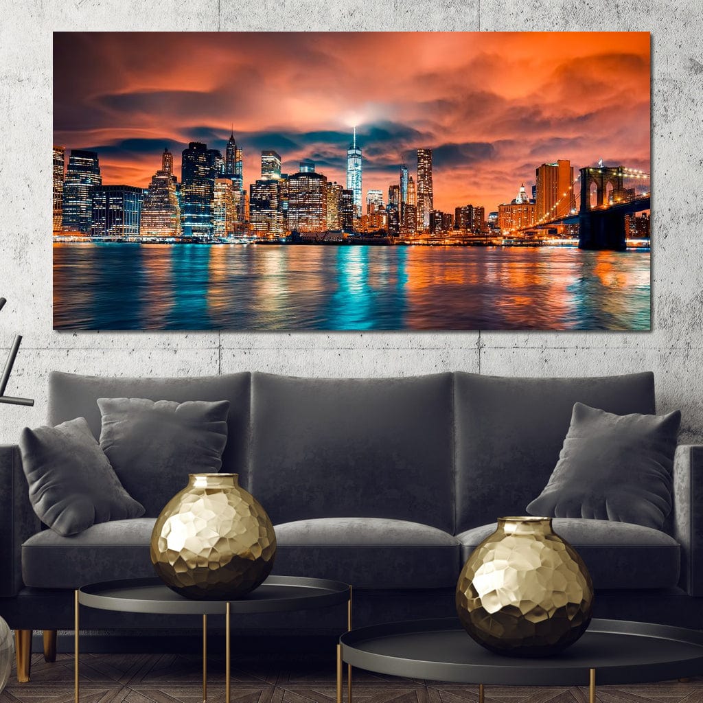 Red Clouds Over New York City - Image 5