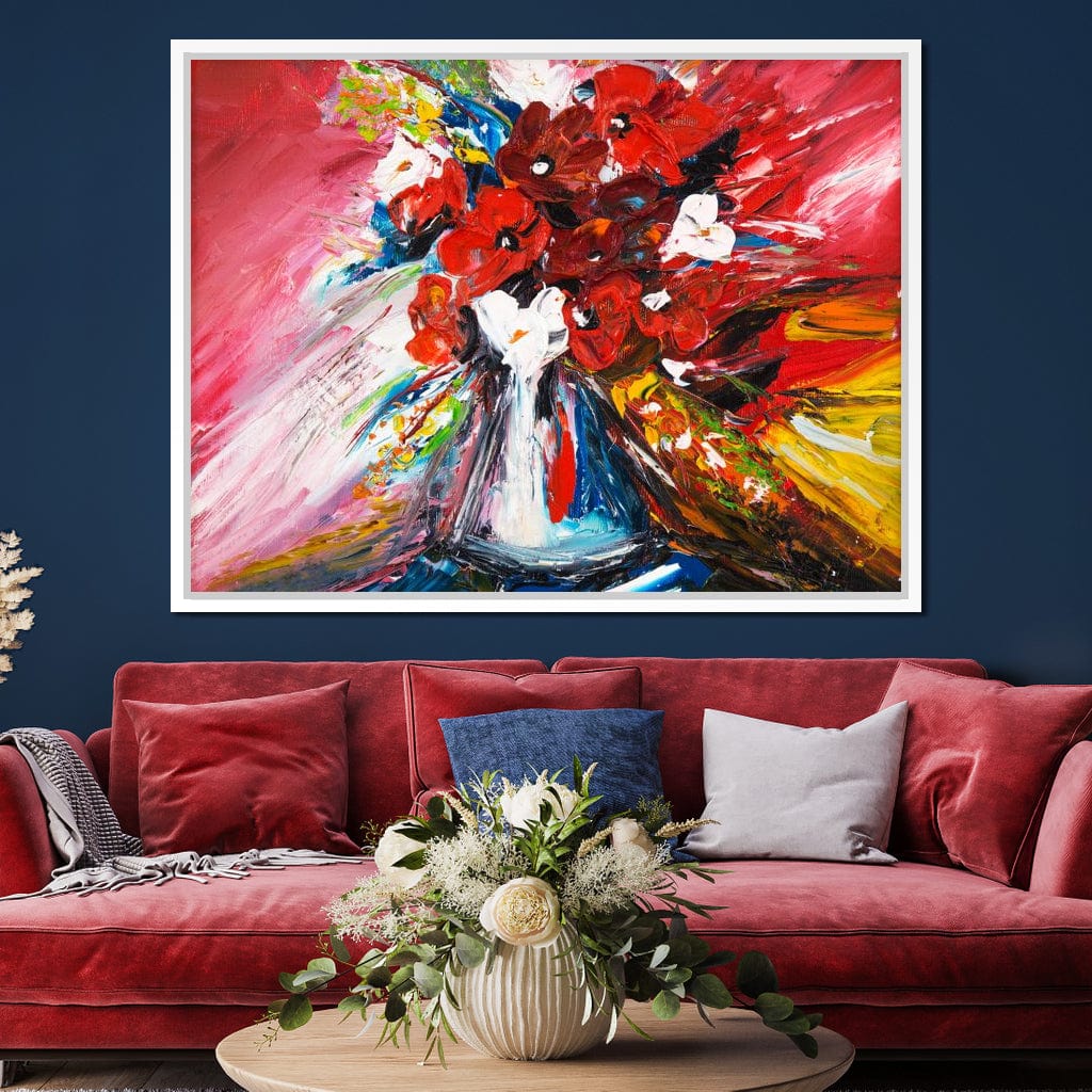 Red Flowers Bouquet - Image 3