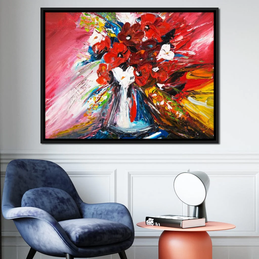 Red Flowers Bouquet - Image 9