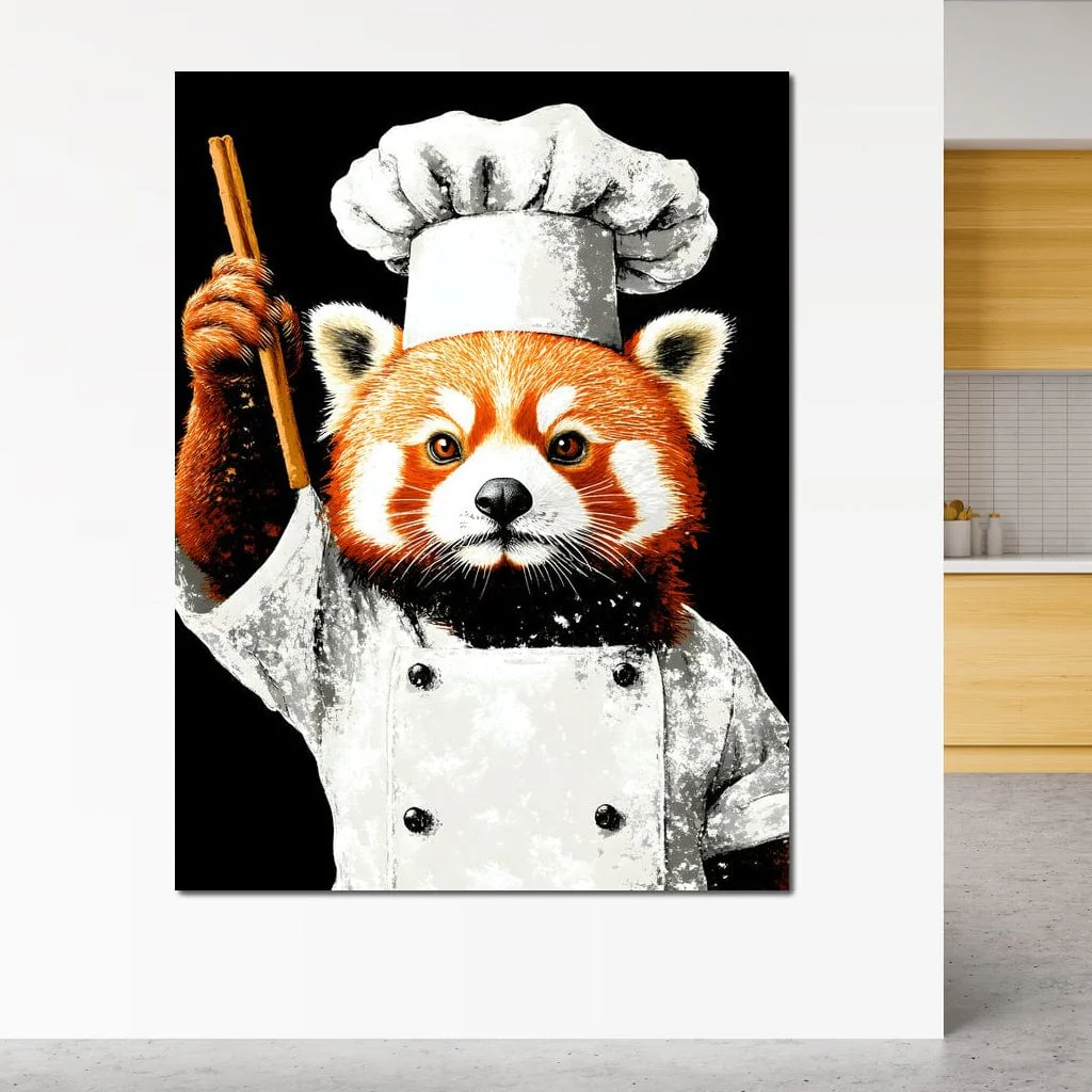 Red Panda Culinary Maestro - Image 4