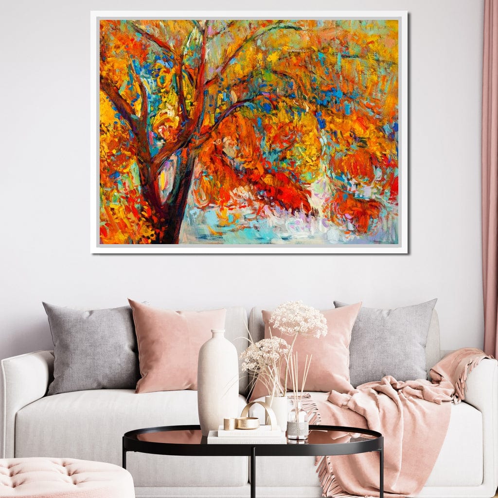 Red & Yellow Autumn Tree - Image 6