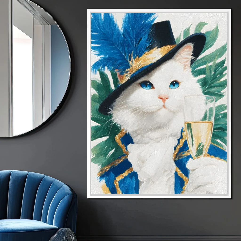 Regal Feline Elegance Unfurled - Image 11