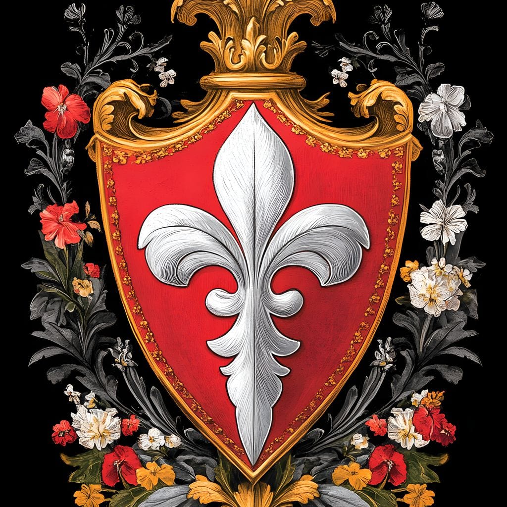 Regal Fleur De Lys Heraldry - Image 13